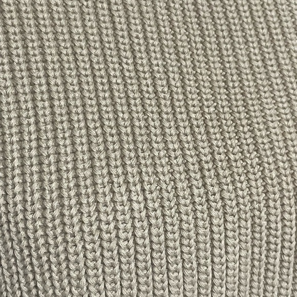 LILLUSORY Beige Knit Sleeveless Top, With Pocket, 100 % Cotton, Sz L - Picture 6 of 11